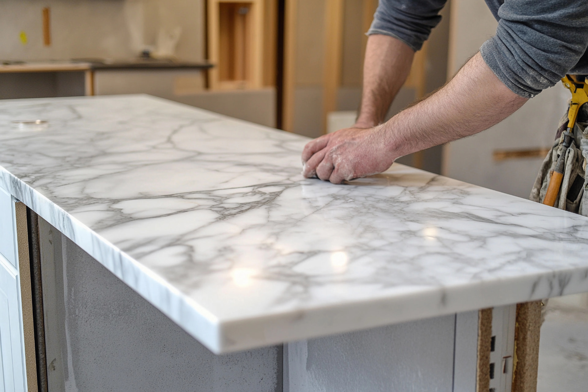 Countertop repair & polishing